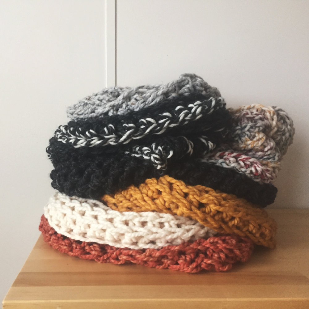 stack of Allegheny Cowls