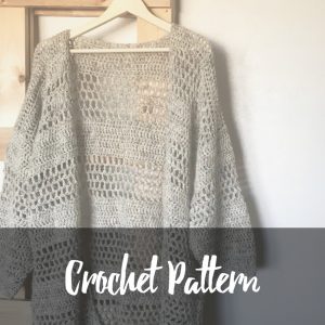 Hemlock Cardigan crochet pattern