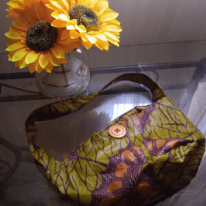 LITTLE PURSE GREEN AND PURPLE