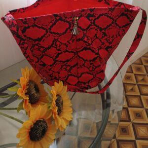 RED AND BLACK BAG